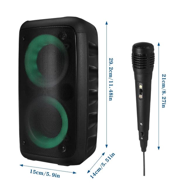 Supplier photo of 3000W Portable Bluetooth Speaker-microphone B Model