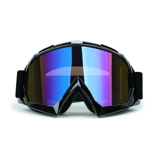 Supplier photo of Motorcycle Ski Goggles Schutzbrille Fit Over Glasses Dirt Bike Skiing Anti-Fog Shatterproof UV400 Scooter Goggles Cycling Sunglasses Skateboard-Brille Motorradb