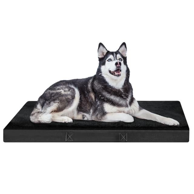 Supplier photo of Dog Bed Super Large Waterproof Orthopedic Mattress, Suitable For Soft Medium-sized Beds In Dog Cases, With Detachable And Washable Plush Cover-XXL-120x75cm
