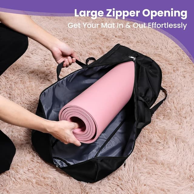 Supplier photo of Yoga Mat Backpack With Multiple Pockets For Men And Women