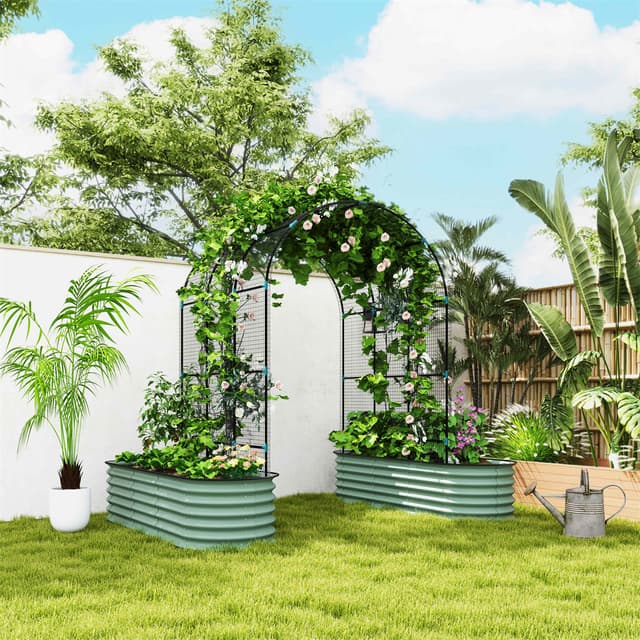 Supplier photo of Garden Bed、 Galvanized Planter
