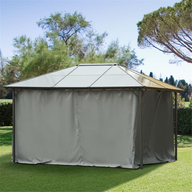 Supplier photo of Universal Gazebo Sidewallt Coffee-AS ( Amazon Shipping)(Prohibited by WalMart)