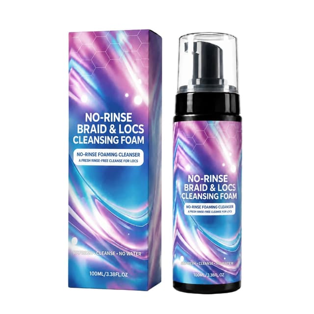 Supplier photo of Wash-free Cleaning Foam For Braiding Dirty Hair